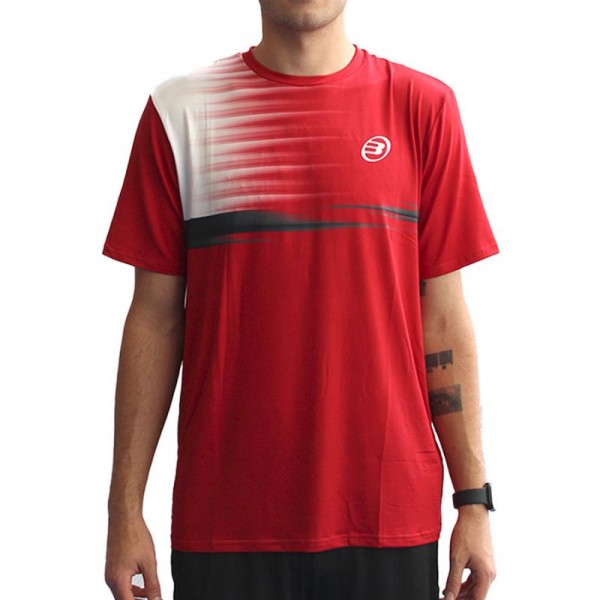 Camiseta Bullpadel Winner II Cherry