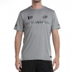 Camiseta Bullpadel WPT Ligio Gris Vigor Medio