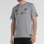 Camiseta Bullpadel WPT Ligio Gris Vigor Medio