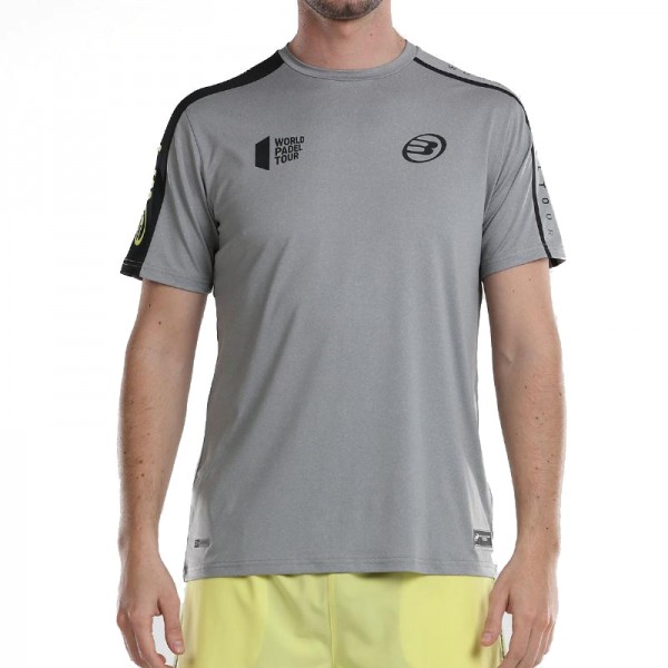 T-shirt Bullpadel WPT Liron Cinza Medio Vigore