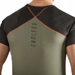 Camiseta Endless Crossback Exercito Verde