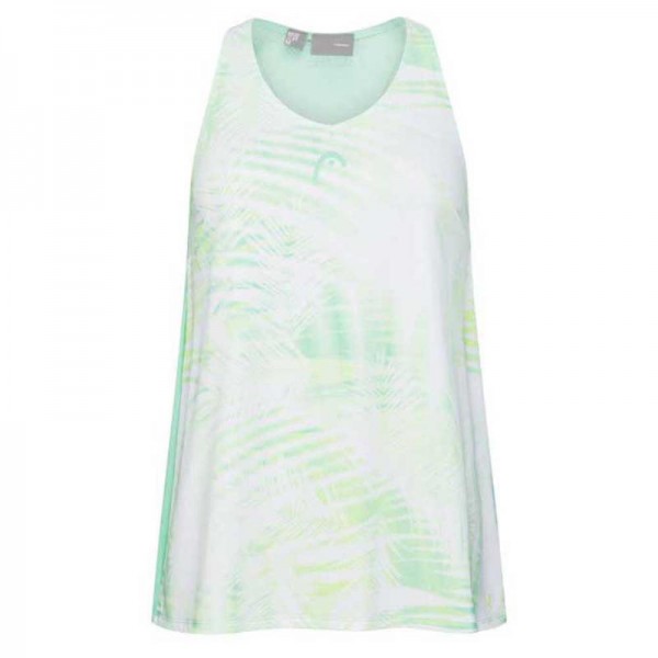 Camiseta Head Agility Tech Verde Pastel Print