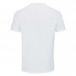 Camiseta Head Performance Branco Verde Estampa