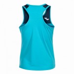 Camiseta Feminina Joma Montreal Turquesa Fluor Marinho