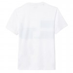 Camiseta Lacoste Novak Djokovic Ultra Dry Branco Verde