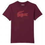 Camiseta Lacoste Sport Borgonha