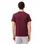 Camiseta Lacoste Sport Borgonha