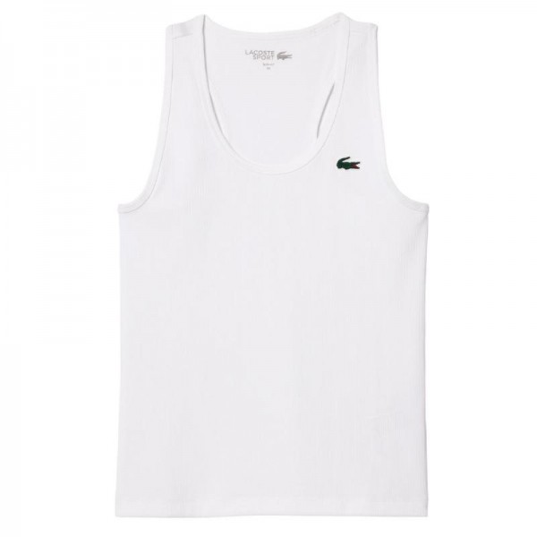 Camiseta Lacoste Sport Slim Fit Branca