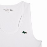 Camiseta Lacoste Sport Slim Fit Branca