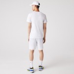 Lacoste Sport Camiseta Respiravel Branco