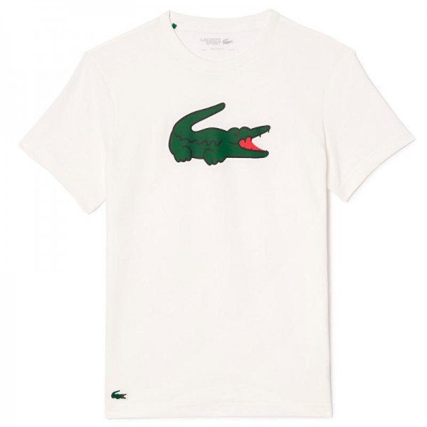 Camiseta Lacoste Ultra Dry Branca