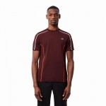 Camiseta Lacoste Ultra Dry Pique Borgonha