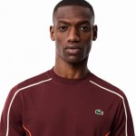 Camiseta Lacoste Ultra Dry Pique Borgonha