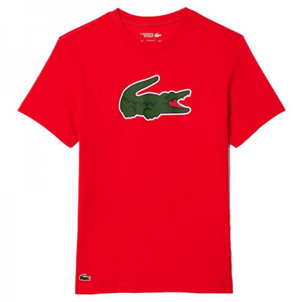 Camiseta Lacoste Ultra Dry Red