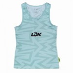 Camiseta Lok Etnic Green para mulheres