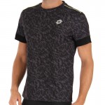 Lotto Run Print T-Shirt Cinza