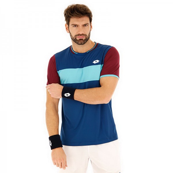 Lotto Top Ten II Wine Blue T-Shirt