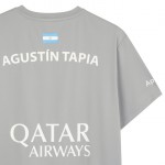 Camiseta Nox Agustin Tapia Patrocinadores AT10 Cinza 2024