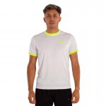 Camiseta Softee Galaxy Branco Fluor Amarelo