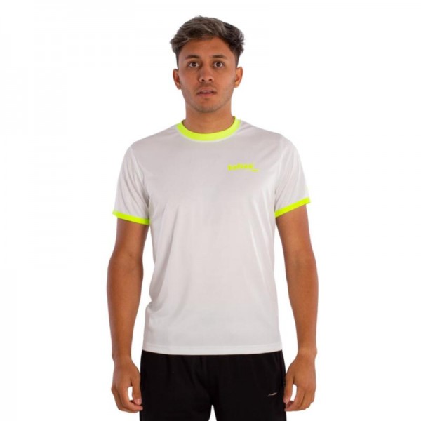 Camiseta Softee Galaxy Branco Fluor Amarelo