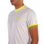 Camiseta Softee Galaxy Branco Fluor Amarelo