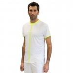 Camiseta Softee Tipex Branco Amarelo Fluor