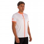 Camiseta Softee Tipex Coral Branco Fluor