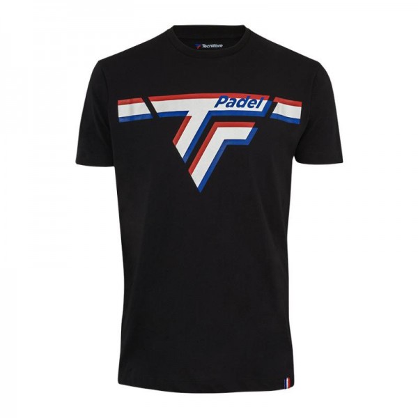 Camiseta Tecnifibre Padel Preto