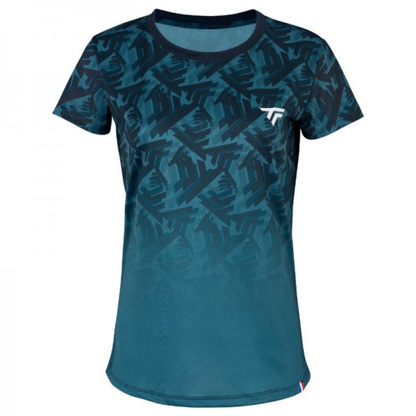 T-shirt Tecnifibre X-Loop Azul Teal para mulher