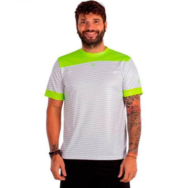 Vibora Preto Mamba X Aniversario T-Shirt Branco Amarelo Fluor