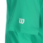 Camiseta Wilson Equipe Seamless Crew Verde