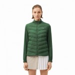 Jaqueta Lacoste Sport Green para Mulheres