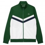 Jaqueta de Tenis Lacoste Verde Branco