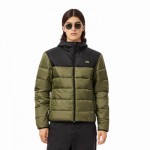 Jaqueta Lacoste Khaki Green Black