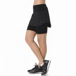 Saia Asics Performance Preto Cinza