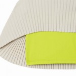 Saia Lacoste Ultra Dry Cinza Branco Amarelo