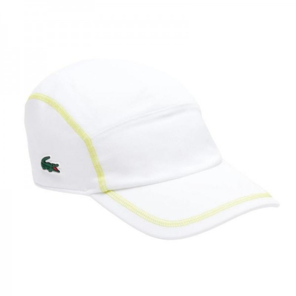 Bone Lacoste Color Block Branco