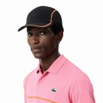 Bone Lacoste Color Block Preto