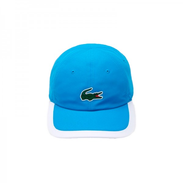 Tampa de Lacoste Leve Azul Branco