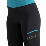 Leggings Endless Cross Pocket Preto Petroleo