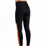 Leggings Endless Syncro Preto Laranja