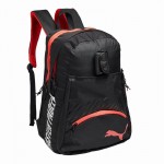 Mochila Puma Nova Elite Preto Vermelho