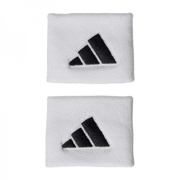 Pulseiras Curtas Adidas Branco Preto 2 Unidades