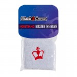 Pulseiras Curtas Brancas Black Crown 1 Unidade