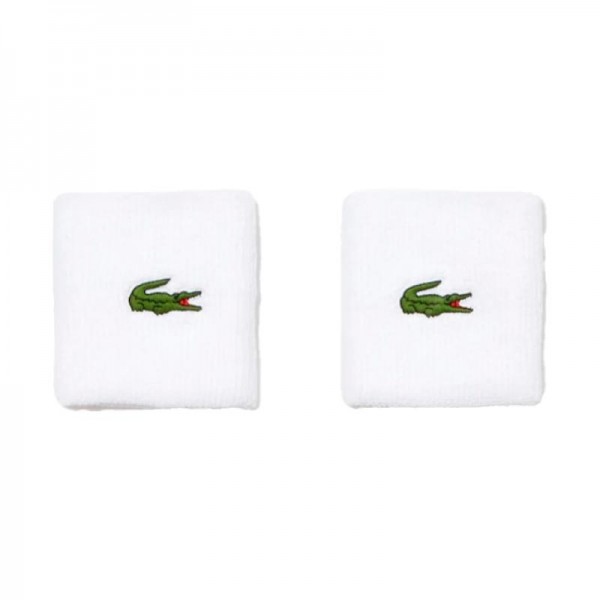 Pulseiras brancas de lacoste 2 unidades