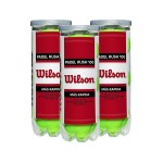 Pacote de 3 Latas de Wilson Rush 100 Bolas