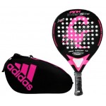 Pack Remo Alacran Pink Intense 1.0 e Saco de Padel Adidas Control Pink