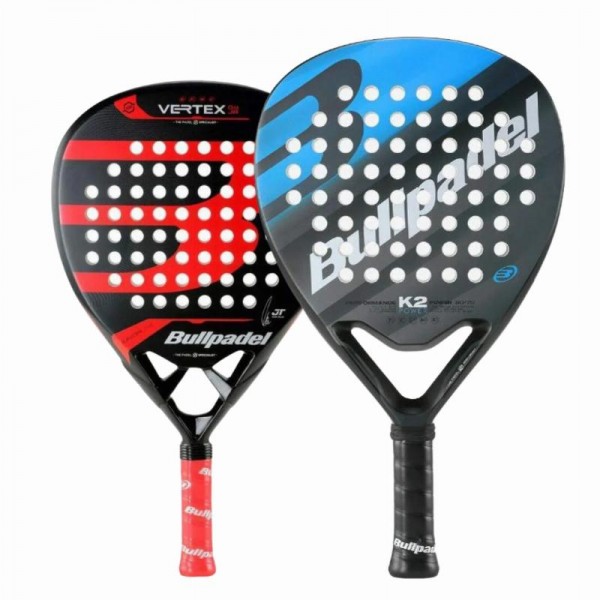 Pacote Raquete Bullpadel K2 Power 2023 e Tello Vertex 04 Junior 2024