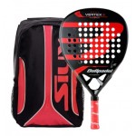 Raquete Bullpadel Tello Vertex 04 Junior 2024 e mochila Siux