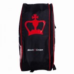 Saco de padel Black Crown Ultimate Series V2 preto vermelho